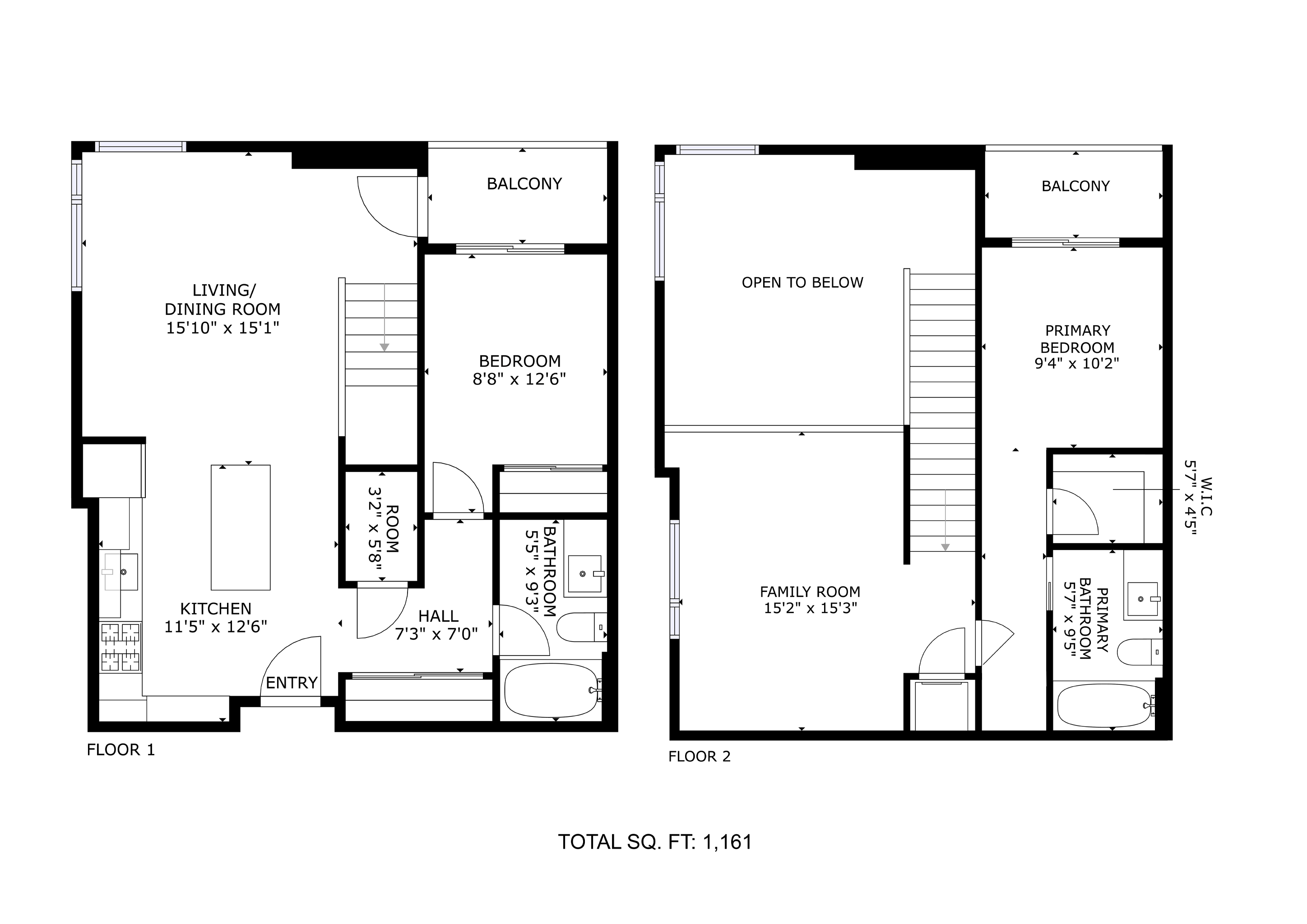 Suite A Floorplan